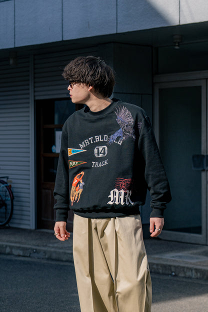 Multi embodied-design sweatshirt