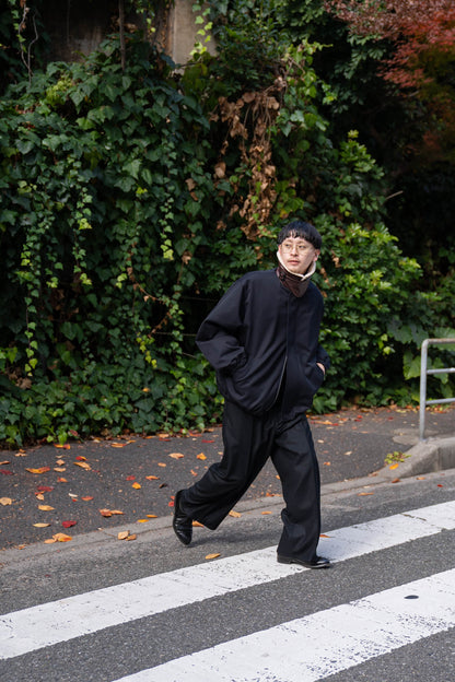 MOUTON COLLAR PADDED JACKET(ST.1377)