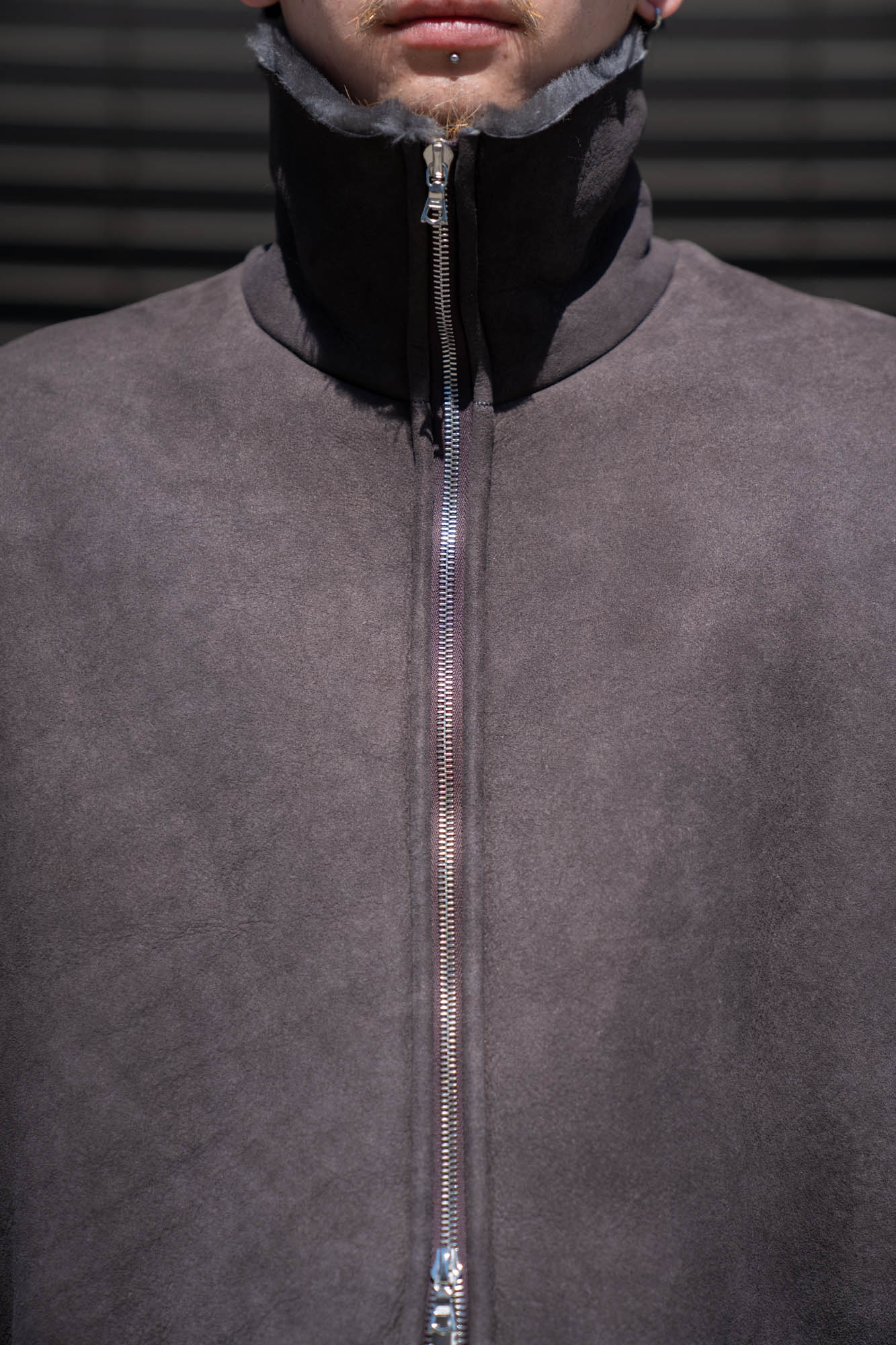 CUT-OFF MOUTON JACKET(ST.1222)