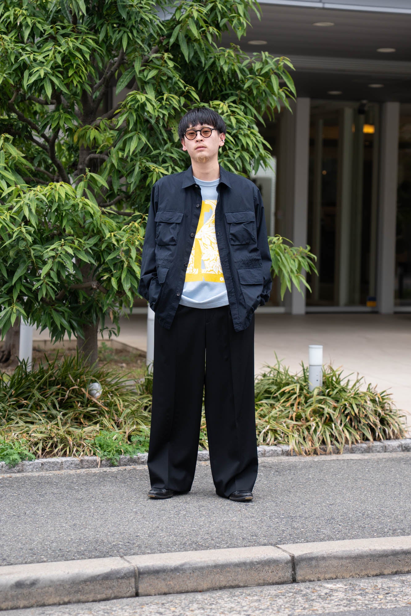 GARMENT DYE SAFARI JACKET