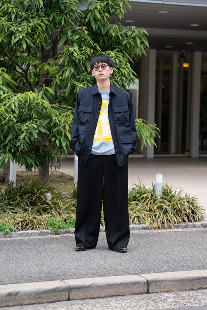 GARMENT DYE SAFARI JACKET