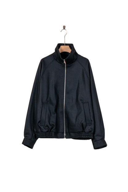 MELTON ZIP UP BLOUSON