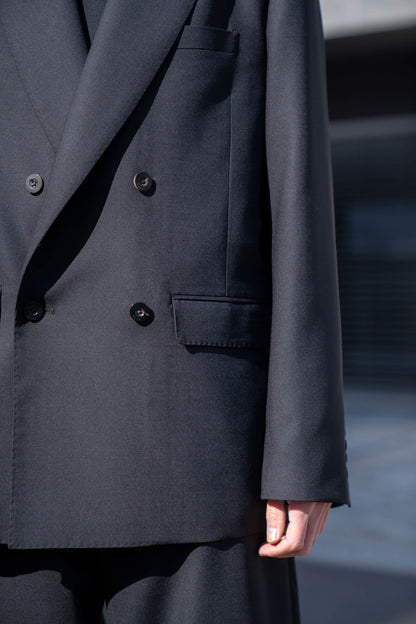 DOUBLE BREASTED TAILORED JACKET