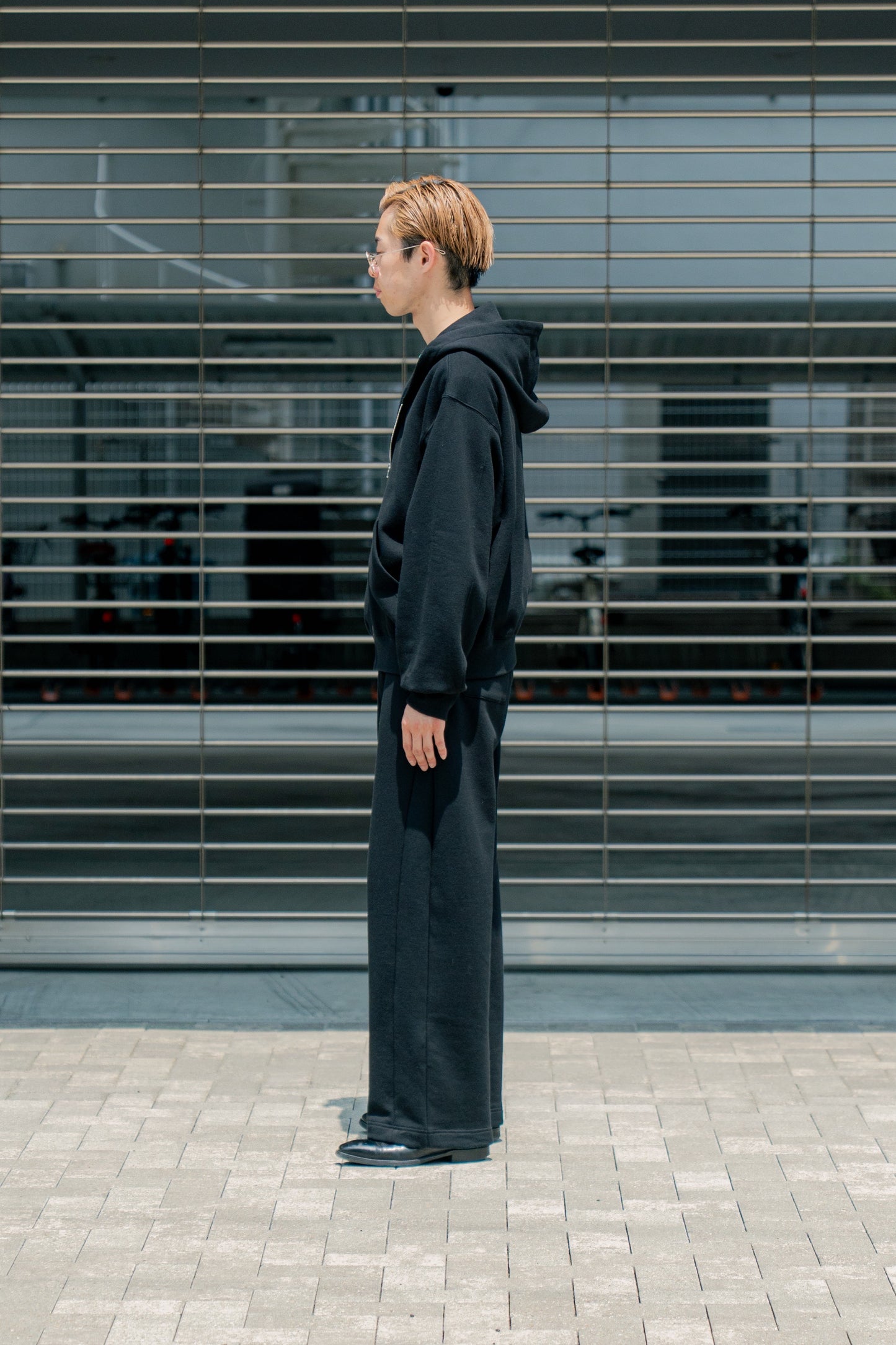 YAK/COTTON SWEAT EASY TROUSERS(ST.1288)