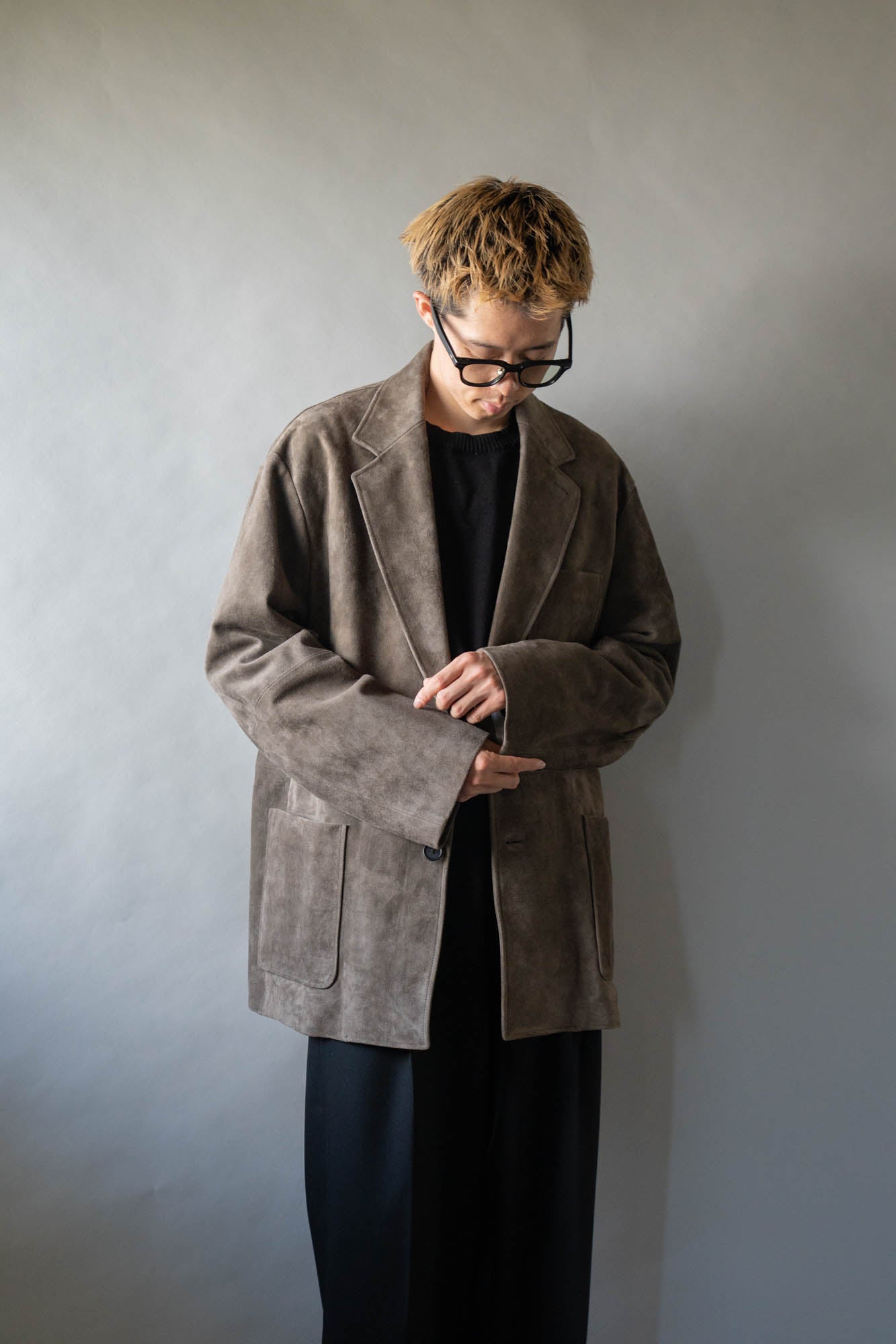 GOAT SUEDE BLAZER(ST.1552)