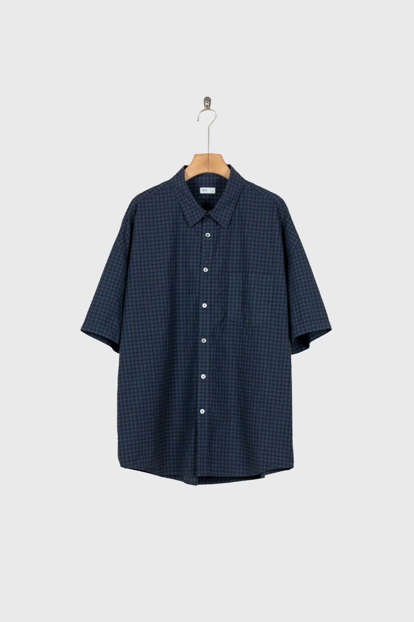 Huge Gingham Check Shirt