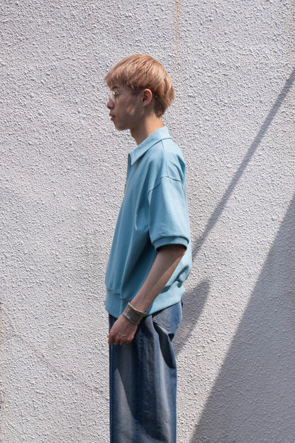 HALF ZIP JERSEY SHORT SLEEVE
