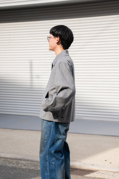 W/CA BEAVER ZIP SHORT JACKET(ST.1228)