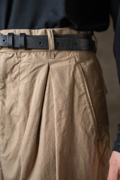 GD INVERTED PLEAT TROUSERS