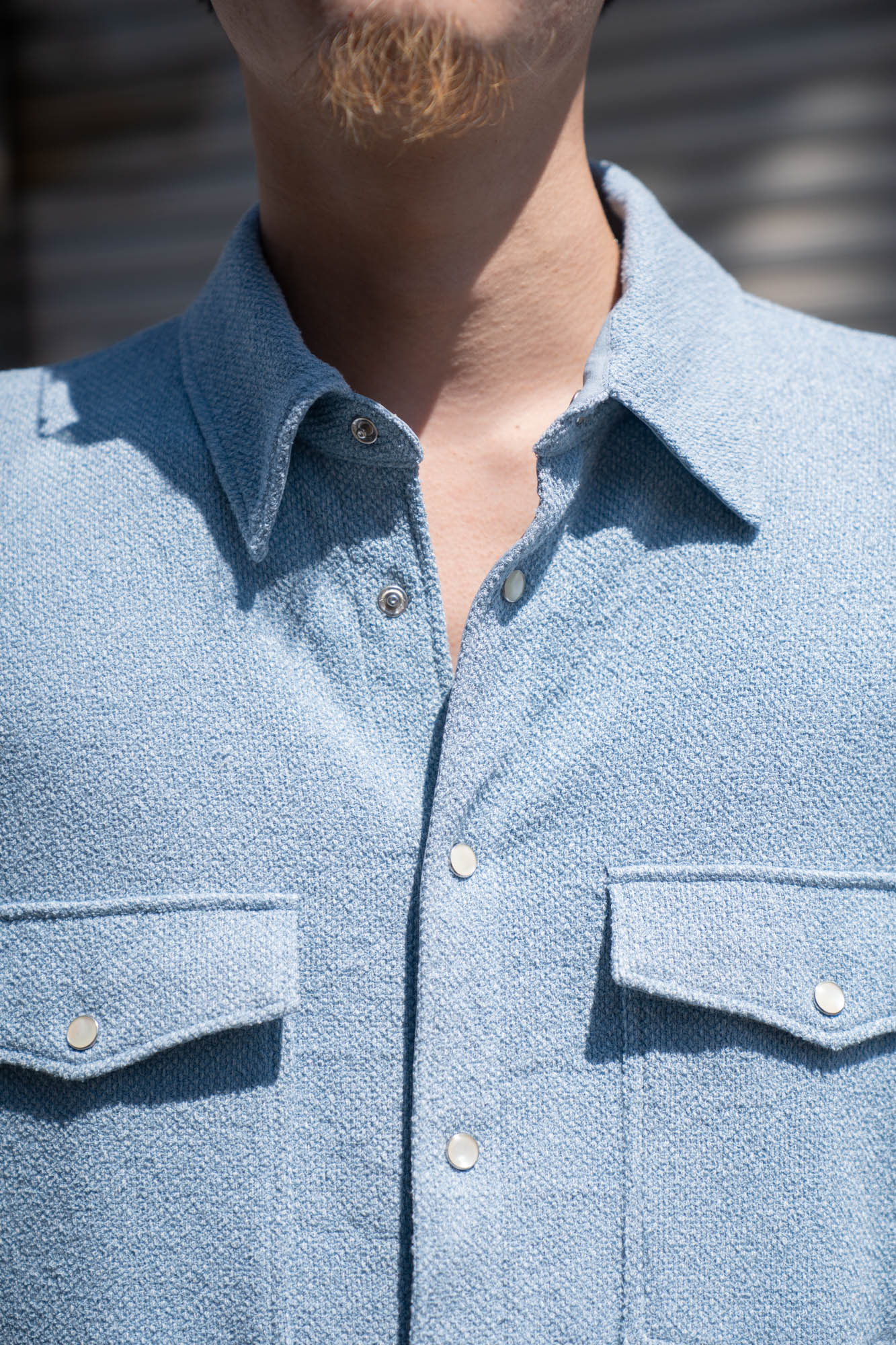TOWEL WRAP WORK SHIRT