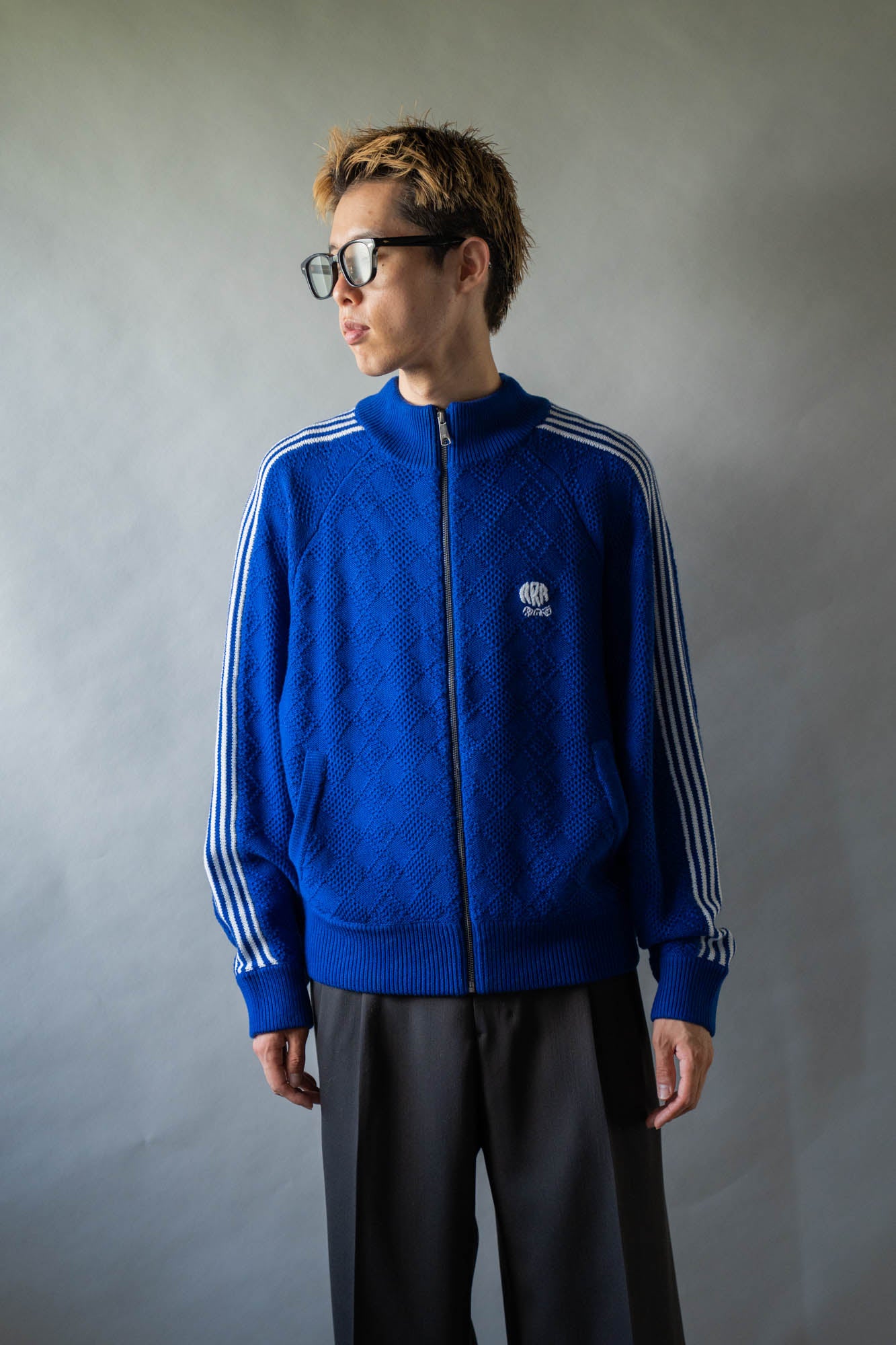 KNITTED TRAINING JACKET