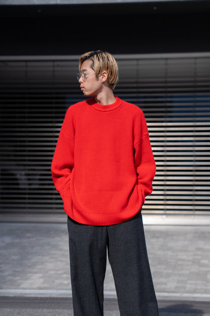 MERINO WOOL CREWNECK KNIT