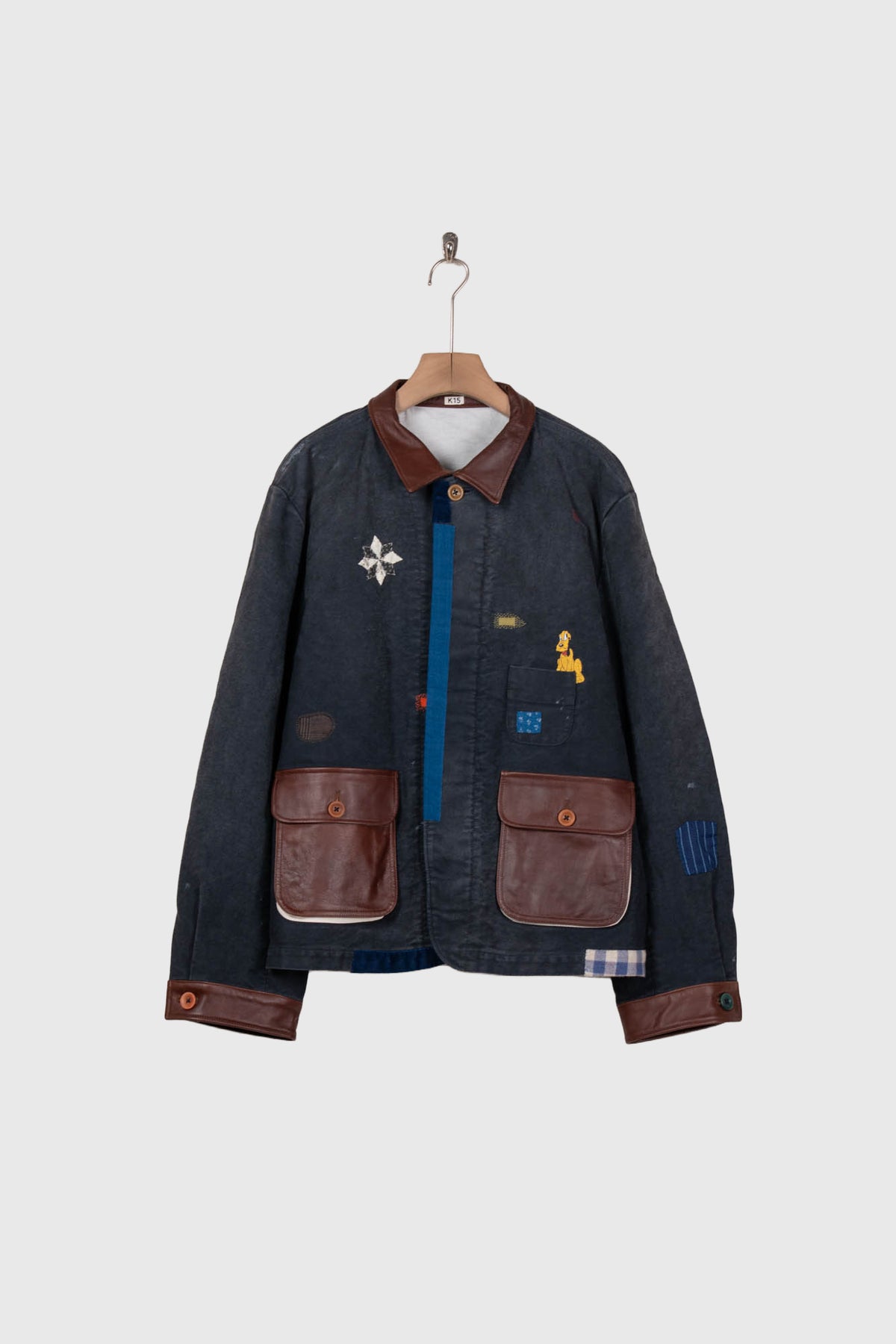 Vintage-finished work jacket