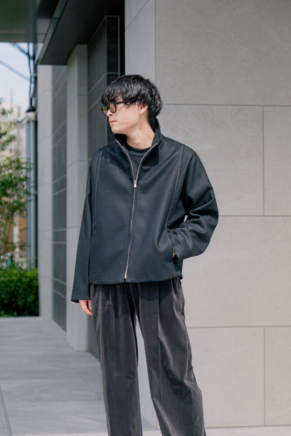 MODIFIED SLEEVE ZIP BLOUSON