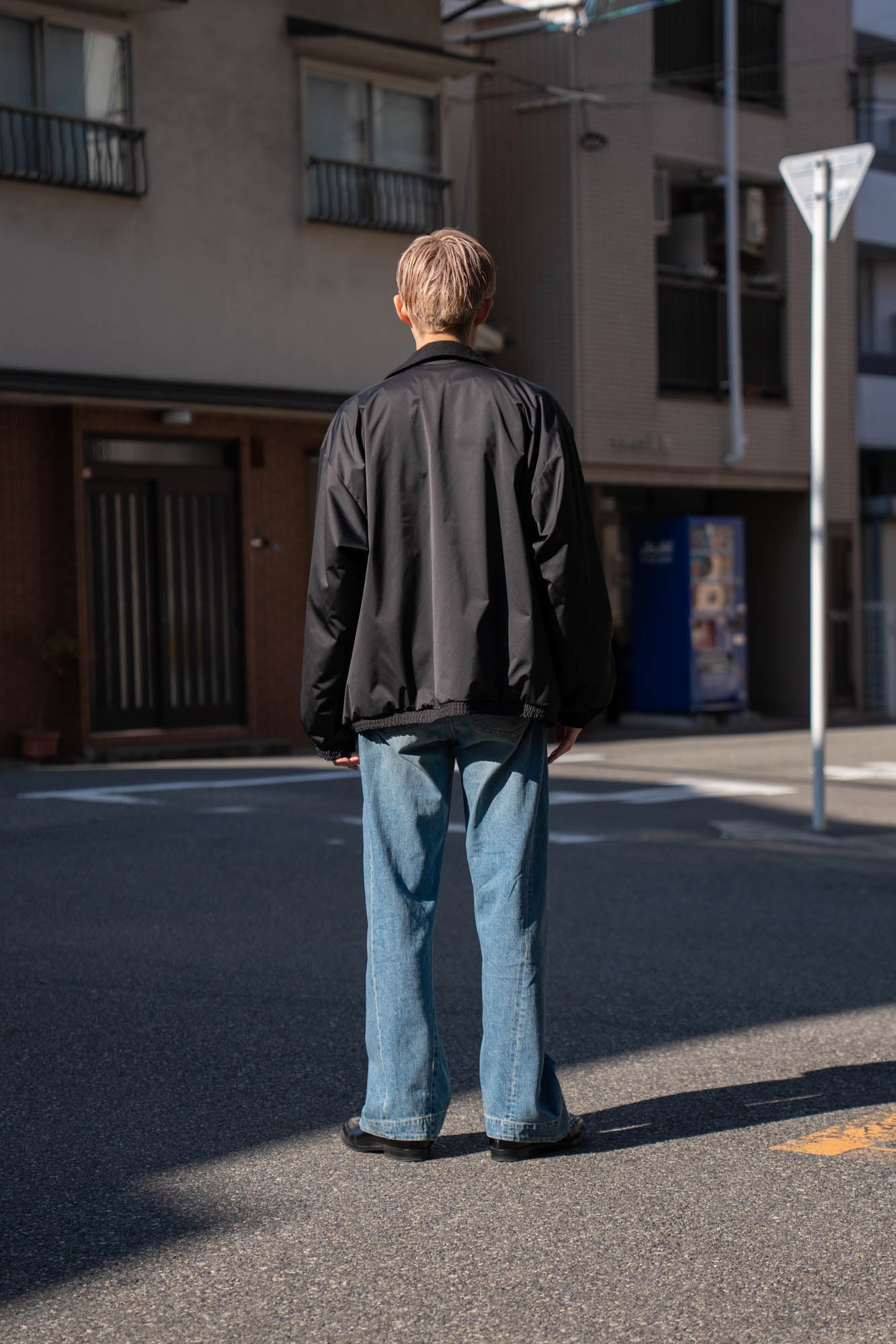 SILK-BACK STAND COLLAR ZIP JACKET(ST.1378) | ブルゾン ssstein