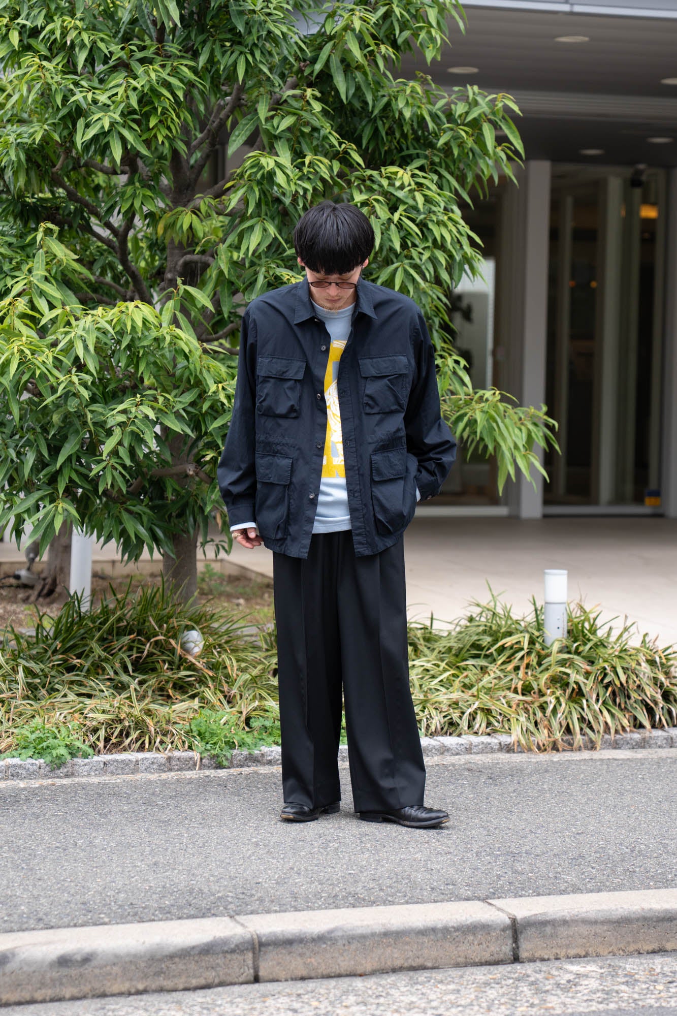 GARMENT DYE SAFARI JACKET