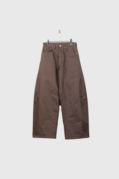DEFORMATION WIDE COTTON PANTS(ST.1390)