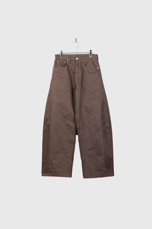 DEFORMATION WIDE COTTON PANTS(ST.1390)
