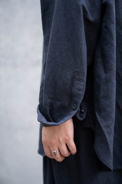 Linen Silk Wide Shirts