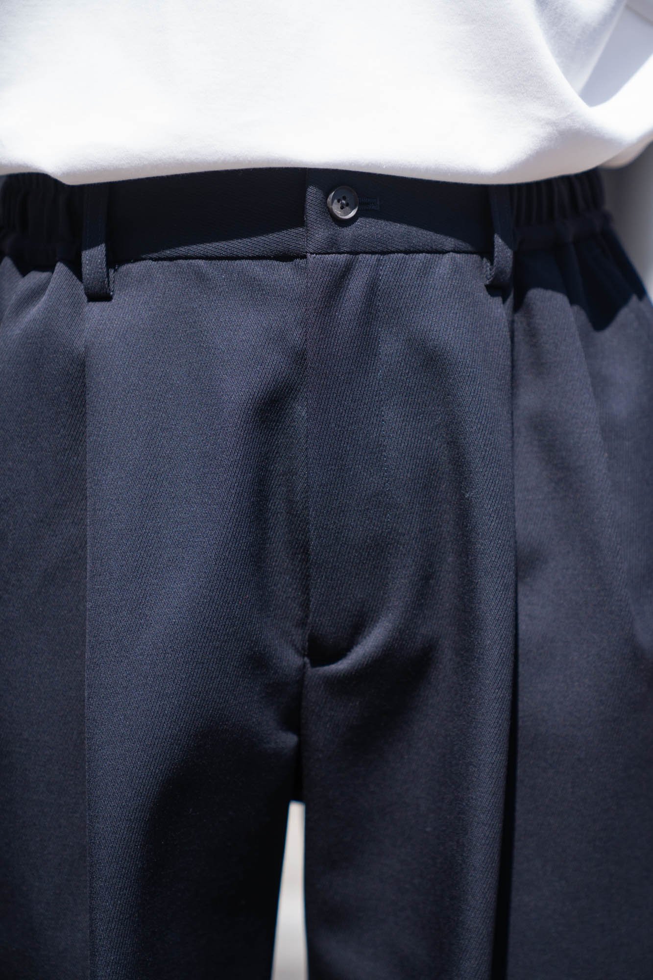 WOOL KERSEY WIDE EASY SHORT TROUSERS(ST.1436)