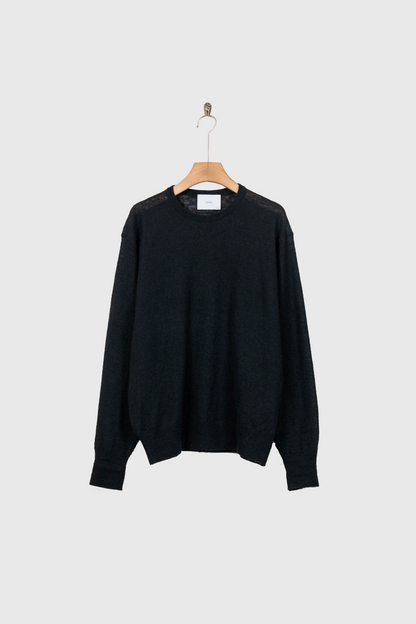 W/AL/NY KNIT CREW NECK LS(ST.1480)