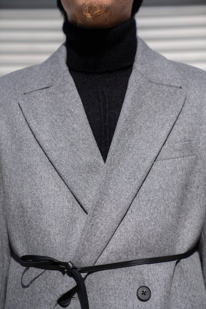 W/CA BEAVER BACK SLASH PEAK LAPEL JACKET(ST.1243)