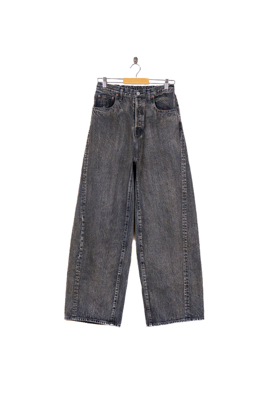 TWIST SEAM BAGGY VINTAGE DENIM JEANS