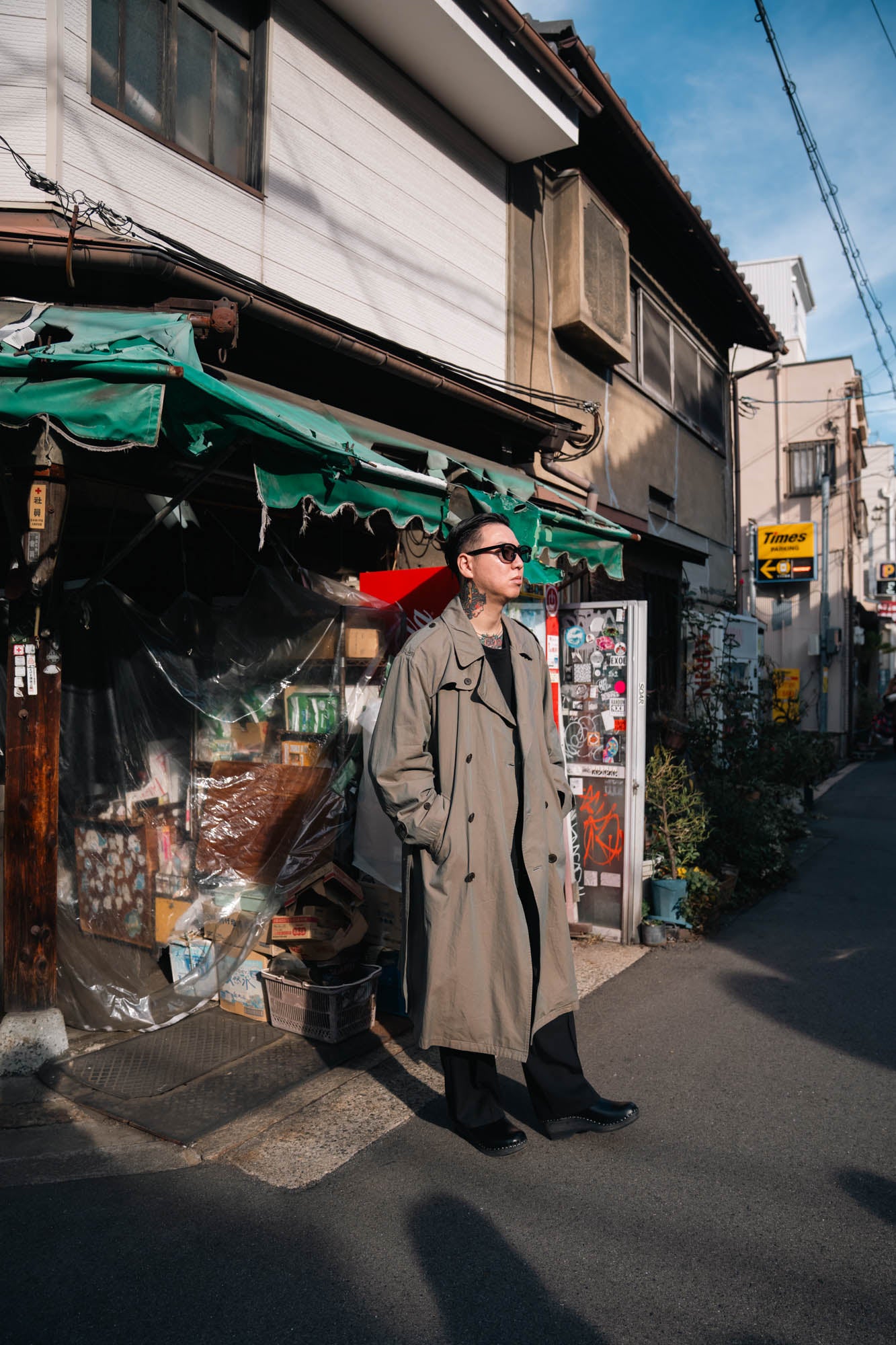 VINTAGE TRENCH COAT(ST.1374)