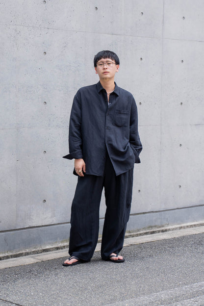 Linen Silk Wide Shirts