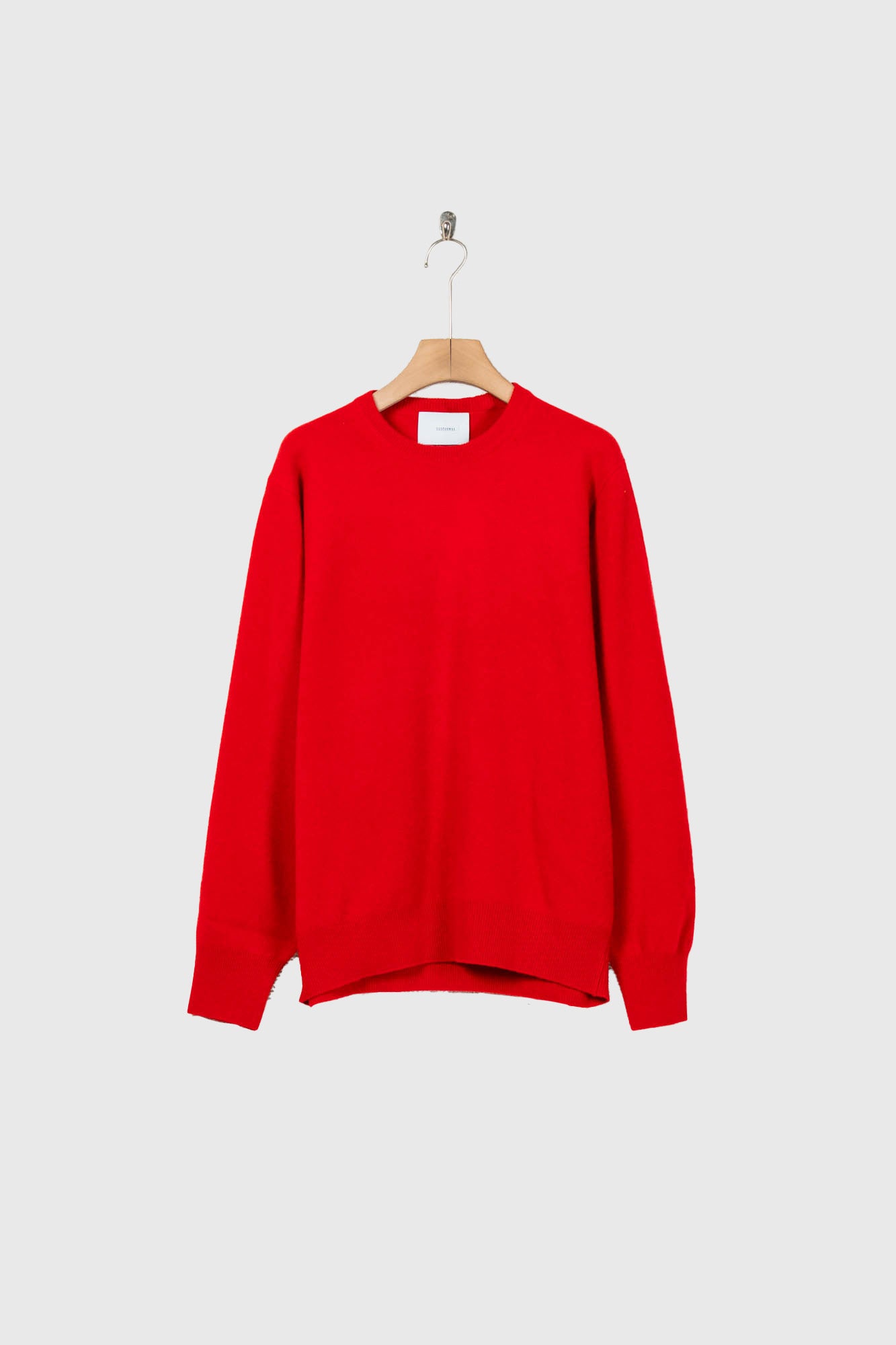 EXTRA FINE WOOL KNIT CREW NECK LS(ST.1634)