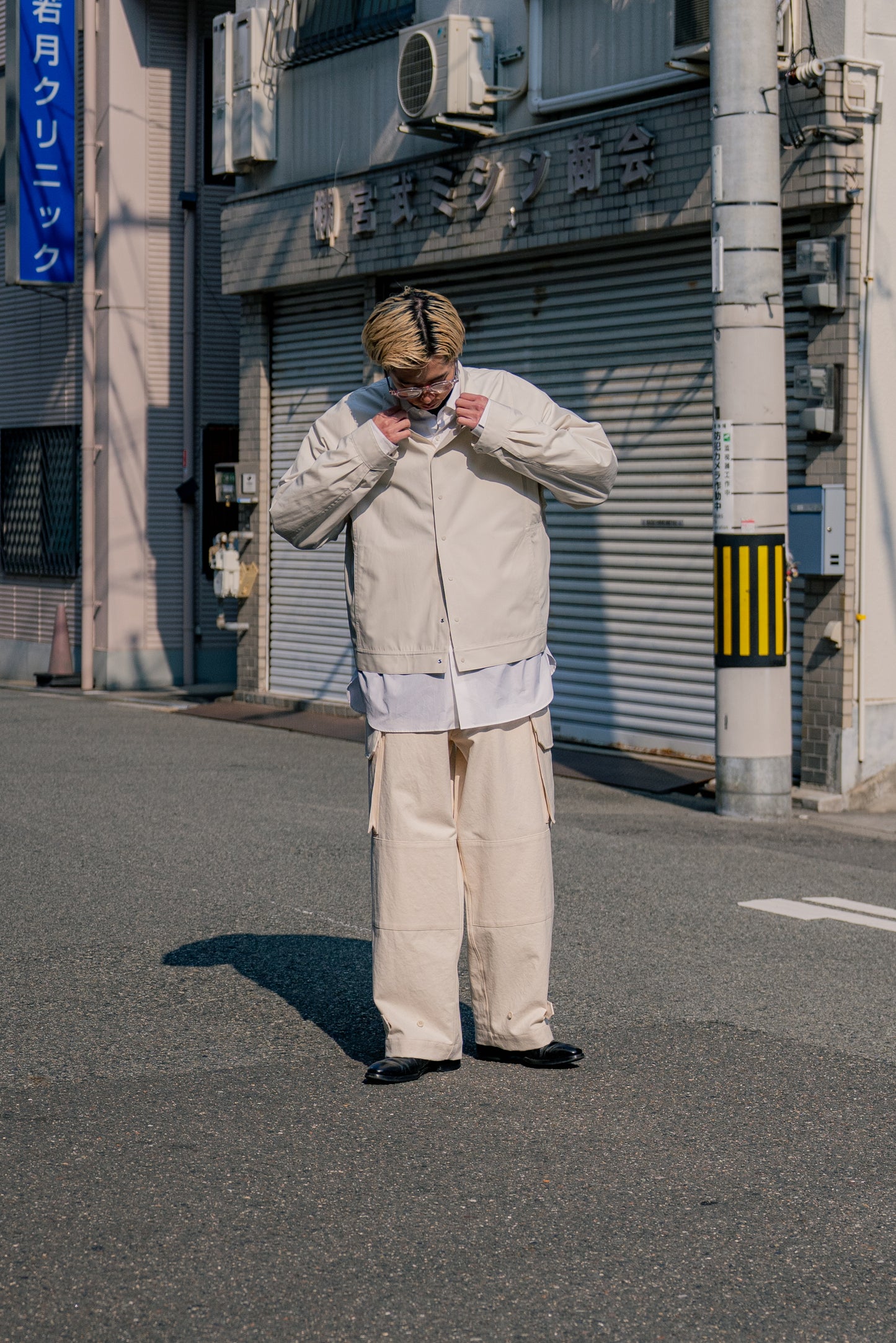 MODIFIED SLEEVE SHIRT BLOUSON