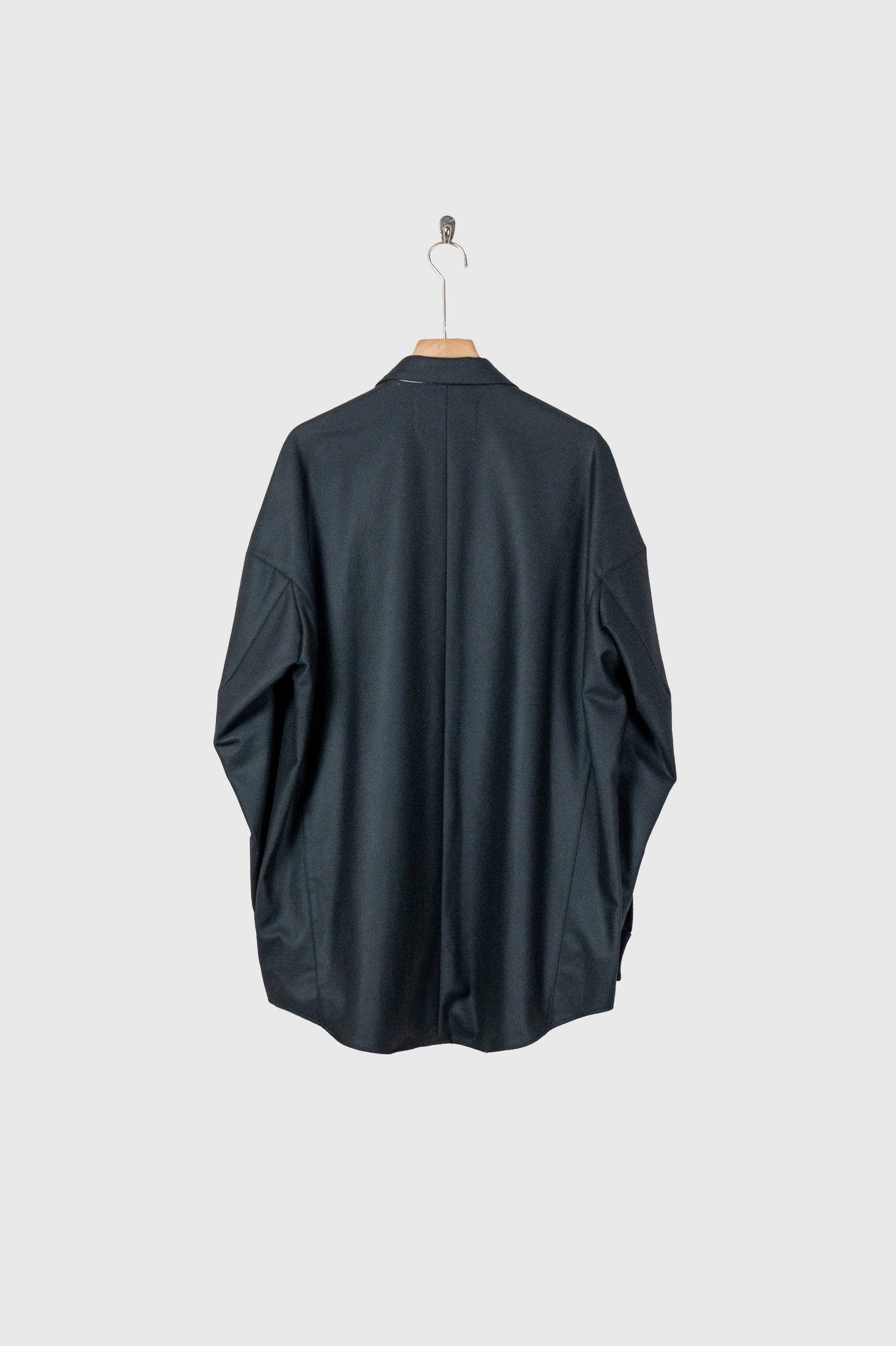 SHIRT JACKET IN WOOL FLANNEL