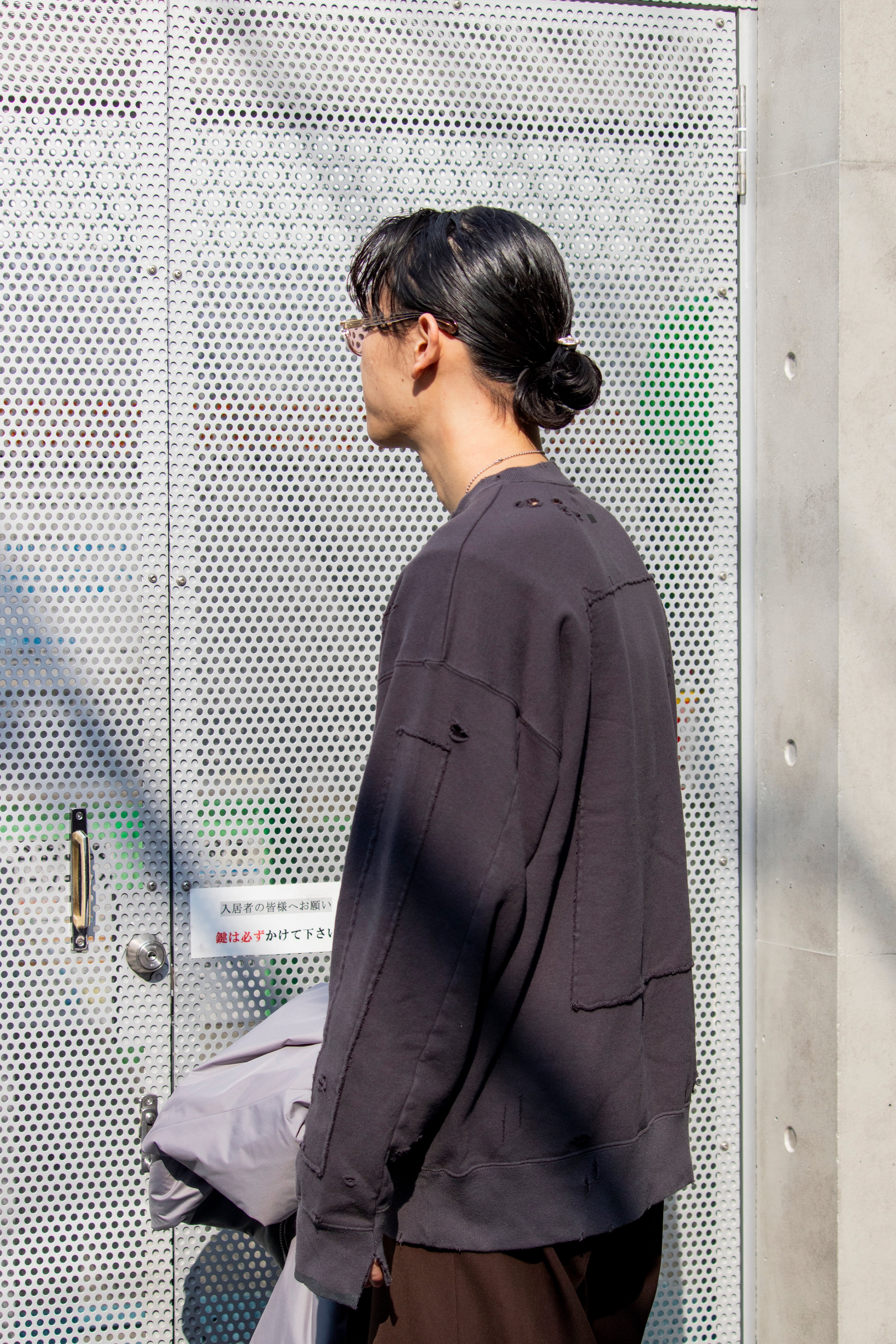 OVERSIZED REBUILD SWEAT LS – sign | サイン