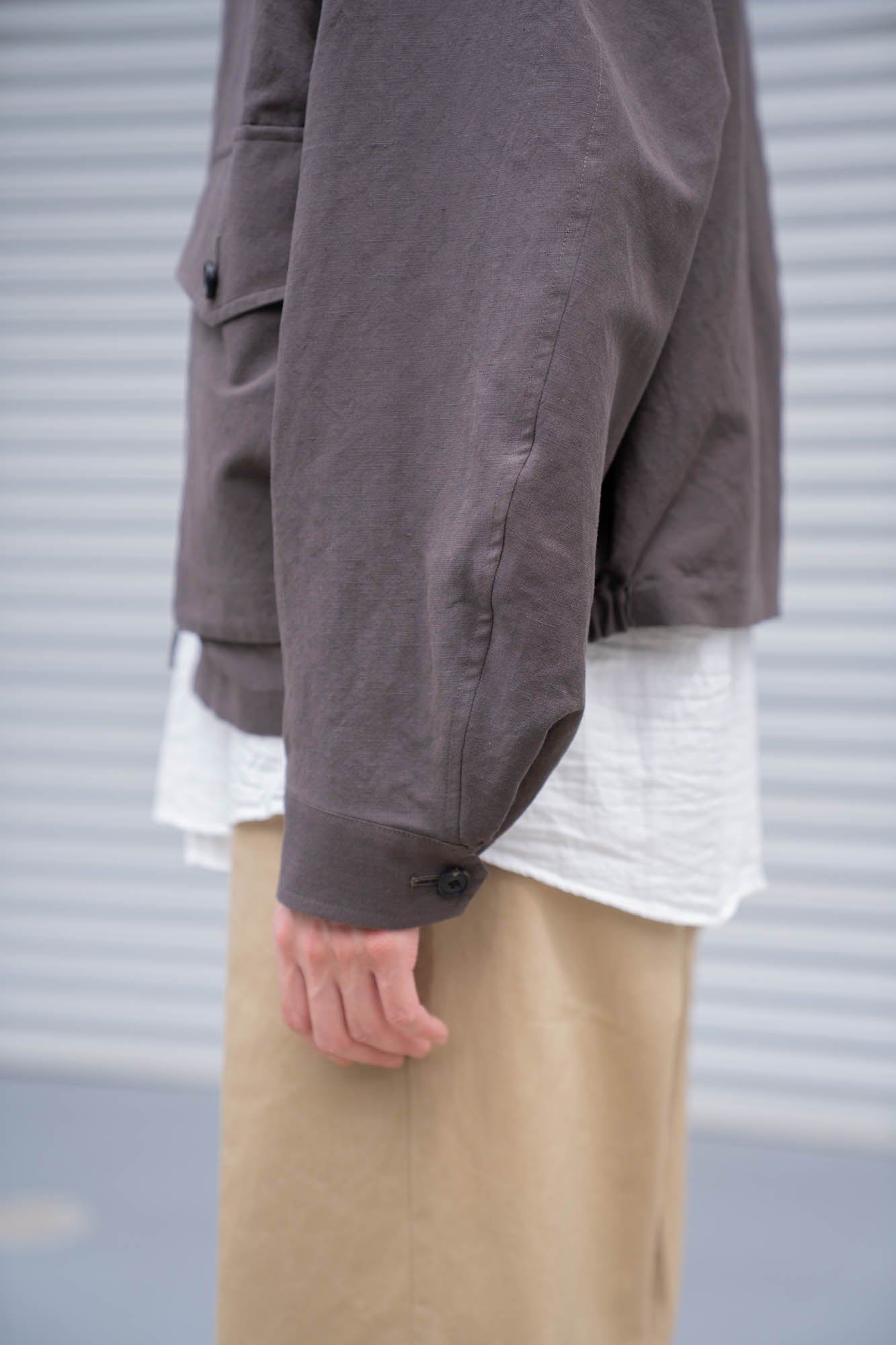 PATCH POCKET HARRINGTON
