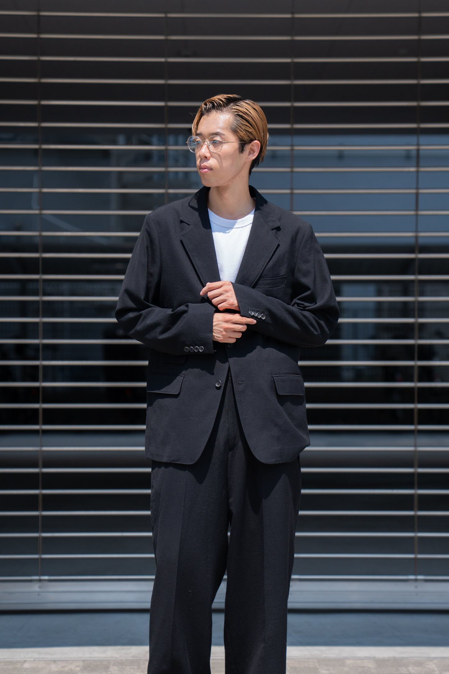 Wool Gabardine 2B Jacket