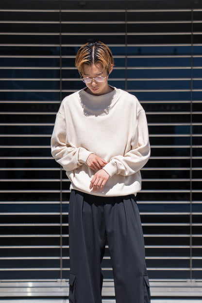 CASHMERE SKIING SWEAT KNITSHIRT