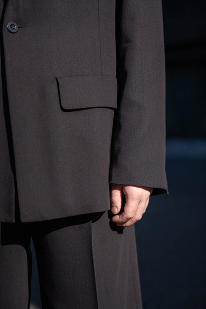 MODIFIED SHAWL COLLAR JACKET