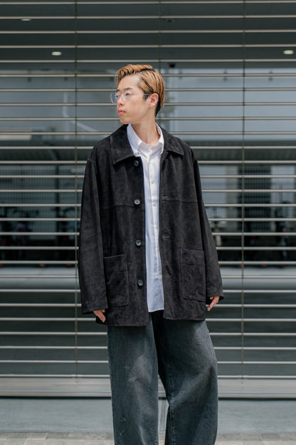 COW SUEDE CAR JACKET(ST.1218)