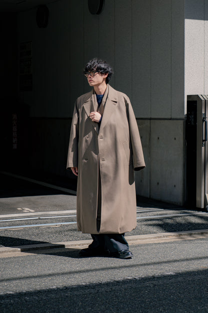 OVERSIZED DOCKING DOUBLE BREASTED COAT