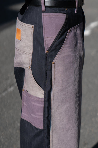 Exclusive Vintage-eﬀect work pants