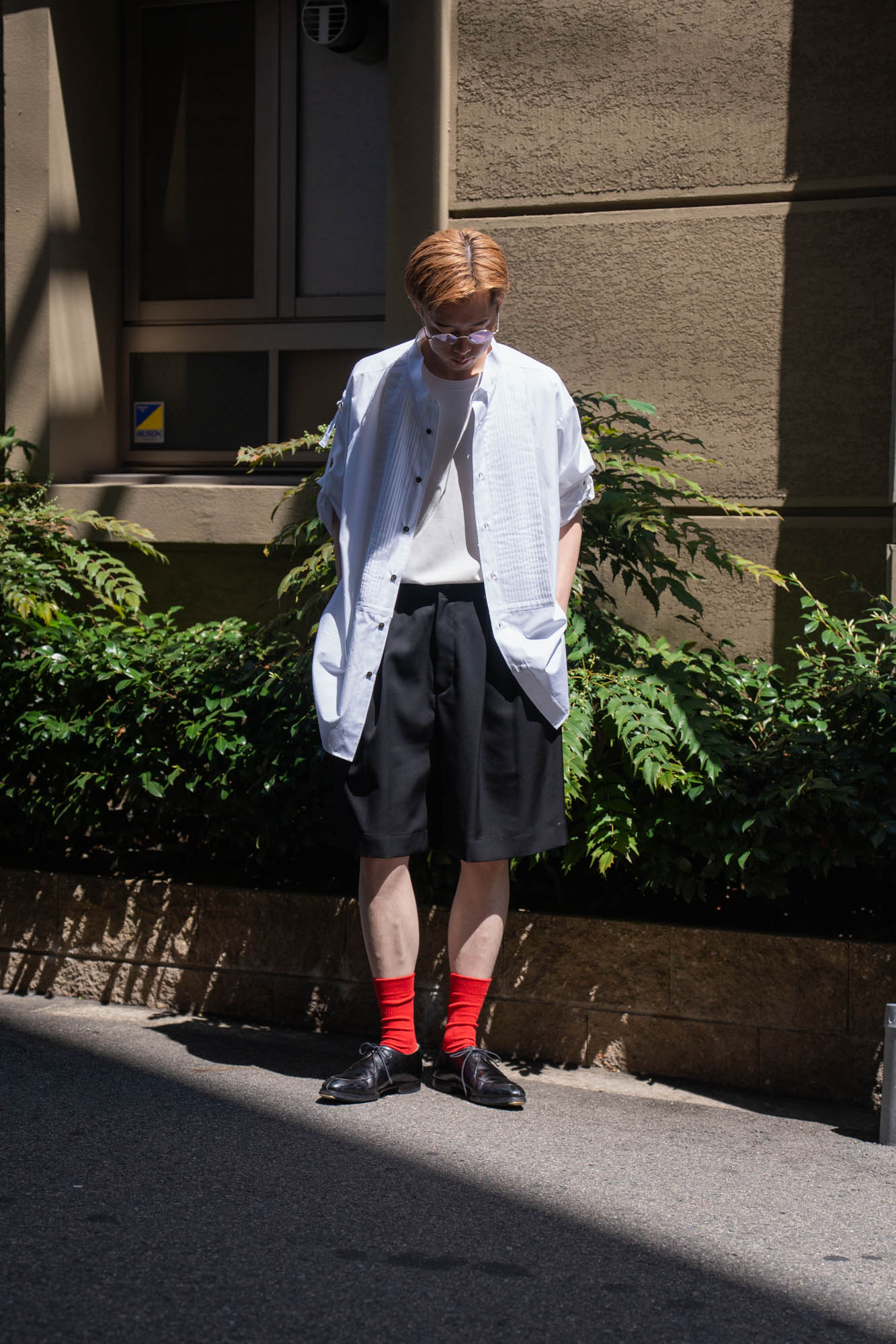 WIDE EASY SHORT TROUSERS(ST.1435)