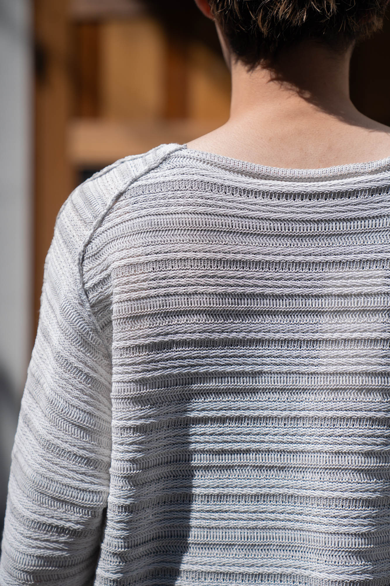 LACE KNITTING PULLOVER