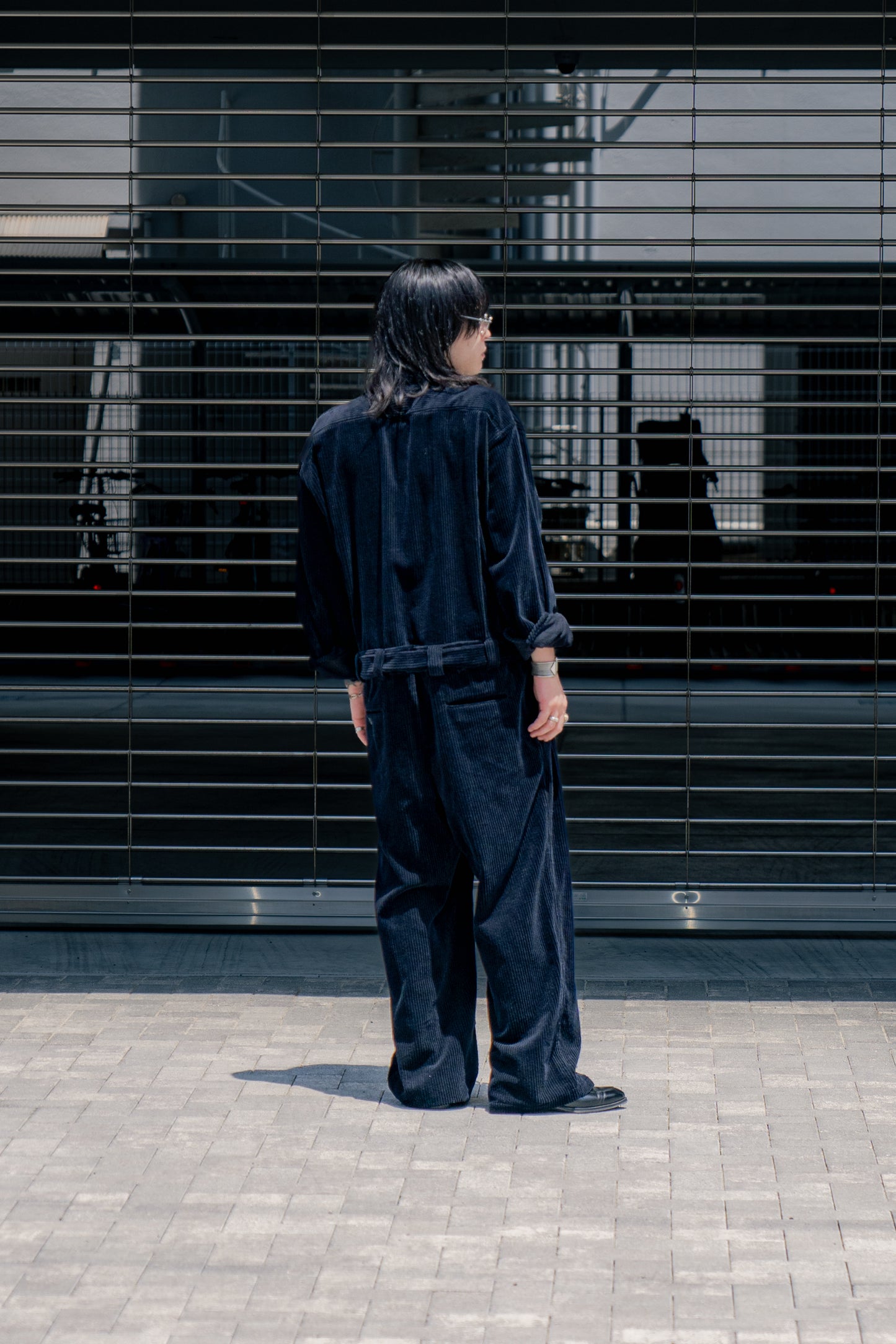 Wide Corduroy Jumpsuit