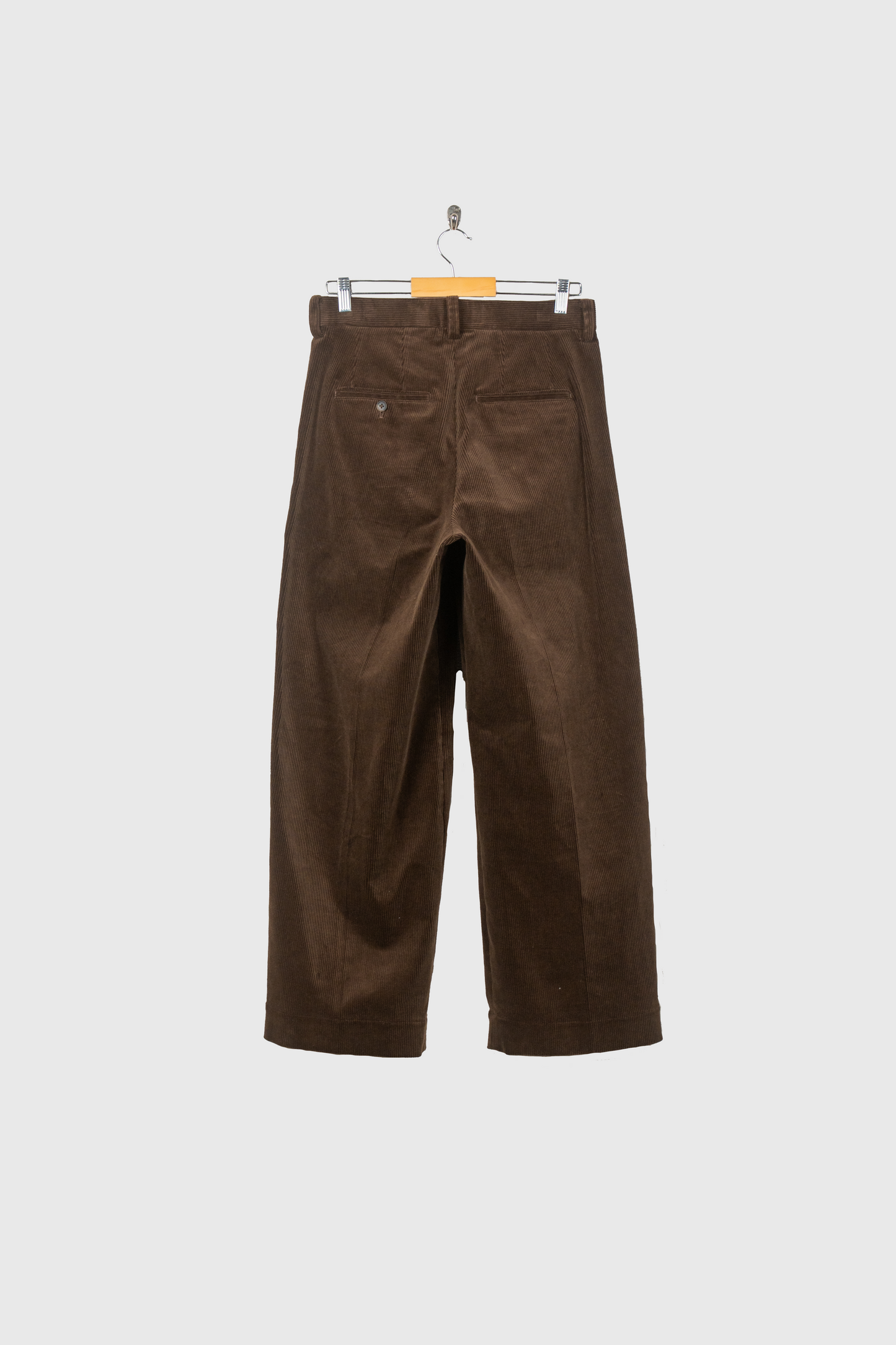 CORDUROY 2TUCK WIDE TROUSERS