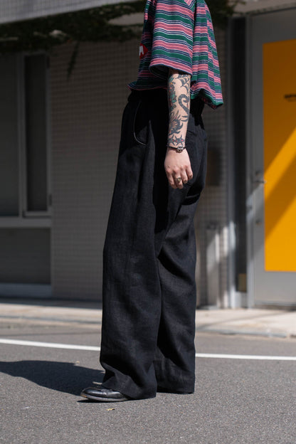 FLLOWER SAK LINENEASY PANTS