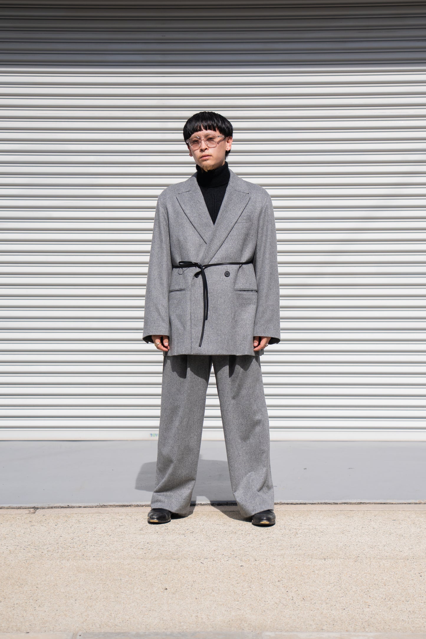 W/CA BEAVER EASY WIDE TROUSERS(ST.1265)