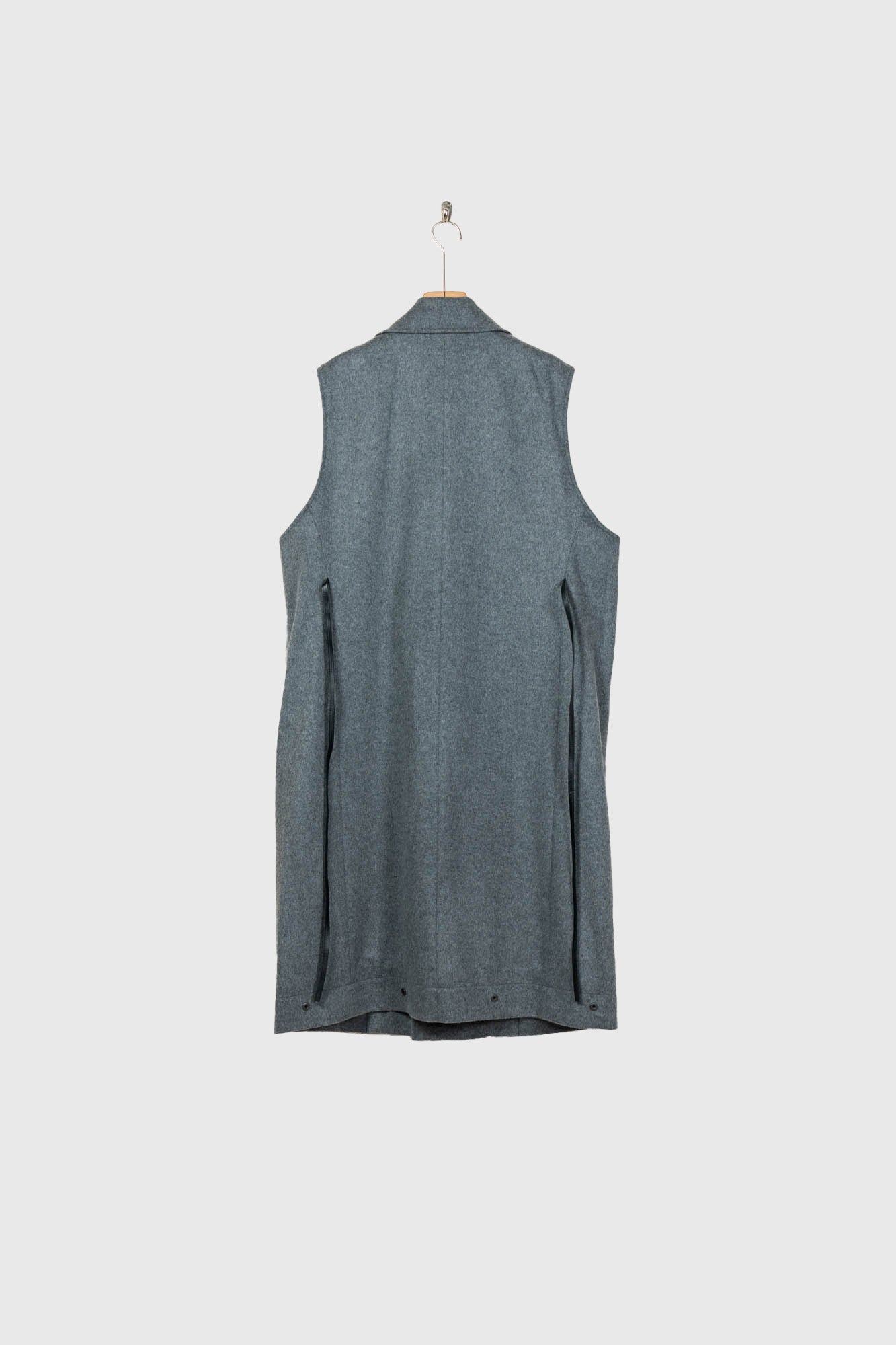 WOOL CASHMERE LAYERED COMBINATION COAT(ST.1539)