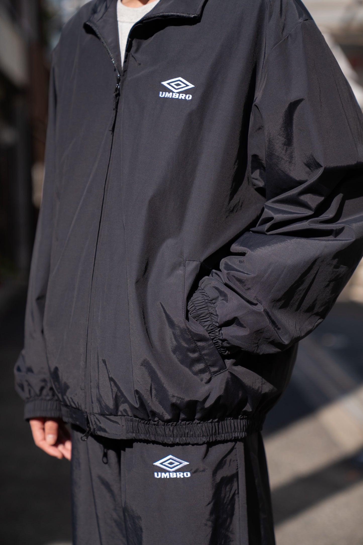 CO/NY POPLIN TRACK JACKET(ST.1343)