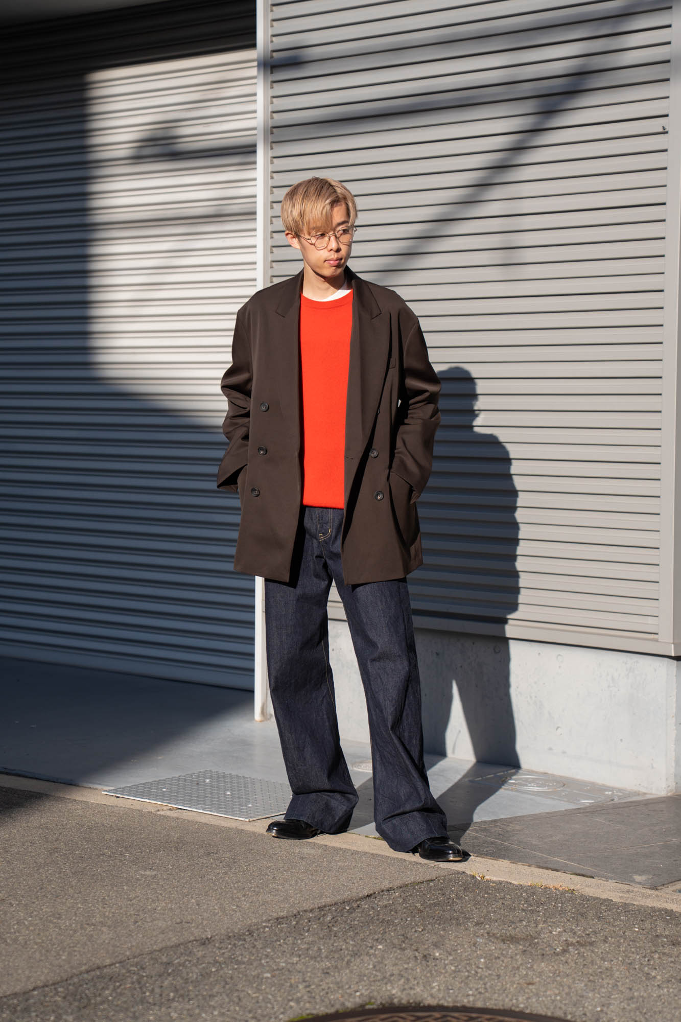 OVERSIZED DOUBLE BREASTED JACKET(ST.1411) | ジャケット ssstein