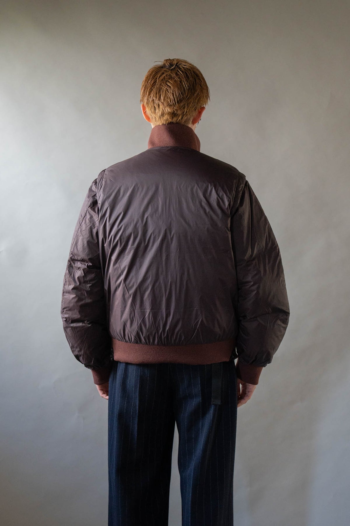 08sircus × TAION Down detachable bomber reversible